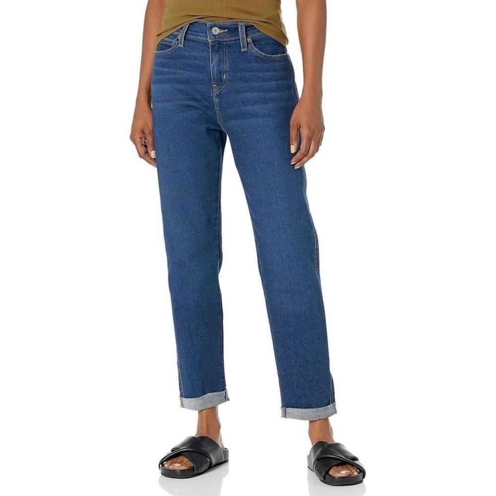 Signature by Levi Strauss & Co. Gold Women's Mid‎ Rise Slim Boyfriend Jeans